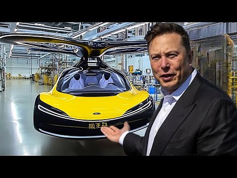 Elon Musk's First Prototype of Flying Tesla Car SHOCKED The World