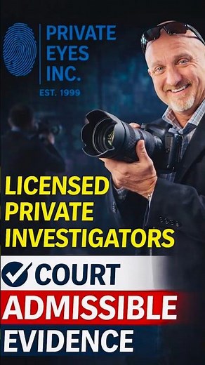 Court-Admissible Evidence—Can a PI get it? #legal #evidence