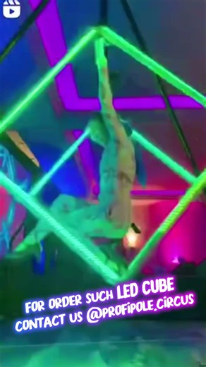 Led circus apparatus by profipole.circus 👉ready for order