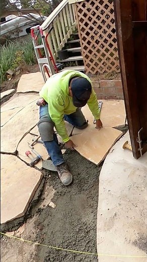 Flagstone Installation