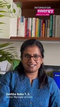 Suvitha Babu T. S. at Information Energy 2026