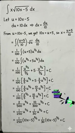step by step integration made easy #maths #mathematics