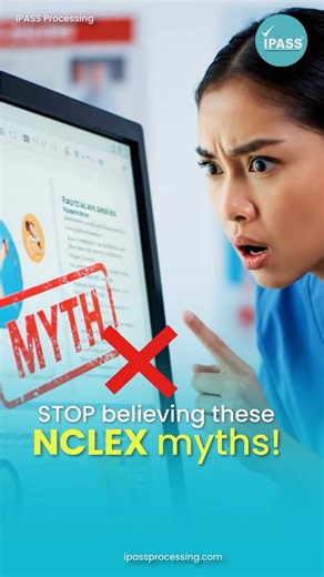 IPASS PROCESSING on Instagram: "🚨 𝐒𝐭𝐨𝐩 𝐛𝐞𝐥𝐢𝐞𝐯𝐢𝐧𝐠 𝐍𝐂𝐋𝐄𝐗 𝐦𝐲𝐭𝐡𝐬! Think NCLEX is impossible? You don’t need to memorize everything, and those scary SATA questions aren’t a fail, they’re just testing your critical thinking. 🩺 With 𝐈𝐏𝐀𝐒𝐒, you get structured guidance, real support, and a clear path to passing 𝐍𝐂𝐋𝐄𝐗 𝐔𝐒𝐀. Don’t panic, prepare smart, stay confident, and achieve your USRN dreams! 💙 📩 Message us now and start your NCLEX journey with expert guidance. #