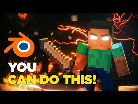 Blender Minecraft VFX That Look PRO (But Are EASY)
