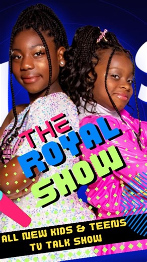 Lil Miss Royal on Instagram: "Season1 is available 📺🩵🩷💚🧡 Are you ready to change the game in kids' and teens' television? Introducing The Royal Show, a fresh, empowering, and high-energy talk show that speaks directly to the next generation! Hosted by the Talented Lil Miss Royal, & Asia rising young stars with a massive following on Social media platforms!! The Royal Show @theroyalshow_ #lilmissroyal #igfamous #celebritykids #stars #blessed"