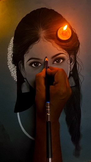 ।। কালো চোঁখে ।।🌼♥️ ... .... ... ... #artist #facebook #viralreels #instagram #viral #reels #explore #love #bengali #trending #art ♥️🙏 | Tanmoy Paul Art