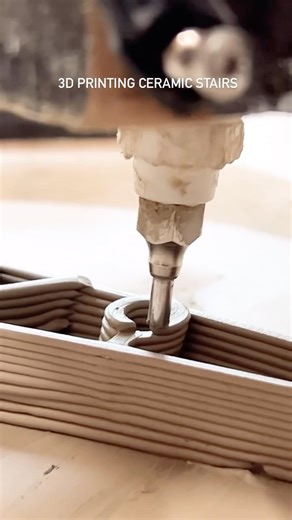 3D printing ceramic stairs, scale model by @stogerhaus • Want to be featured? #archisource • #architecture #nextarch #onsite #building #construccion #instaarchitecture #architect #construction #arquitectura #arch_more #concretedesign #architetto #concreteconstruction #3dprinter #3dprint #architecturestudent #archilovers #architecturelovers #architectural #design #architecturelife #designlife #architecturedesign #3dconstructionprinting #additivemanufacturing #3dprinting #concrete #concreteprintin