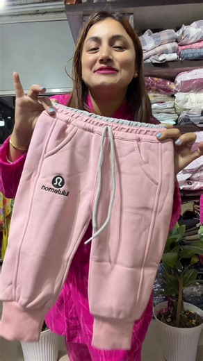 Cozy Warm Winter Inside Fur Joggers for Kids