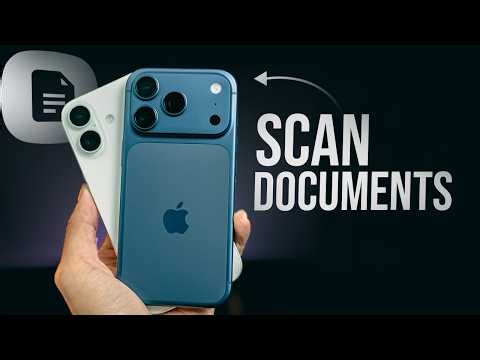 How to Scan Documents on iPhone (tutorial)