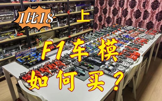 【F1赛车模型】F1模型如何选？18比例总冠军案例(第一集）