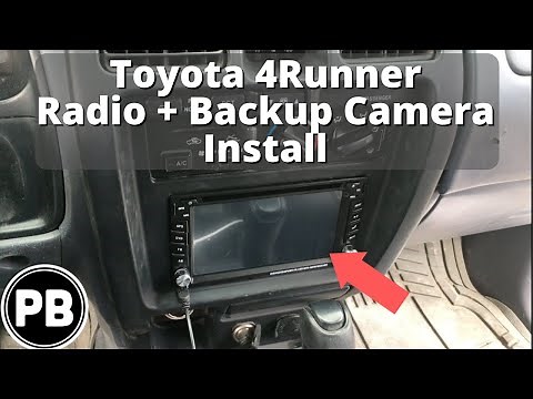1996 - 2002 Toyota 4runner Stereo Install and Backup Camera