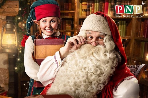 Avec PNP : créez des vidéos personnalisées du Père Noël