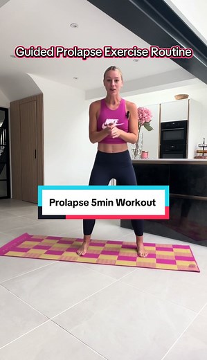 Prolapse and Pelvic Floor 5-Minute Workout Guide
