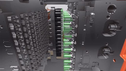 Vega Cylinders on Instagram: "🌟 **MAGIC OF INJECTION MOLDING: WHERE PLASTIC BECOMES LIVING ART!** Imagine an industrial symphony: plastic granules melt like incandescent lava in a rotating screw, heated to 200-300°C, ready to explode! 🚀 The machine injects this magical fluid into the closed mold with insane pressures over 2,000 bar and speeds up to 1,200 mm/s, filling every cavity in seconds. Then, cooling crystallizes everything into perfect pieces, ready for the world! But the real thrill? *