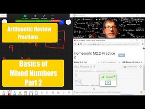 Convert Mixed Number to Improper Fraction and Reverse Practice 2