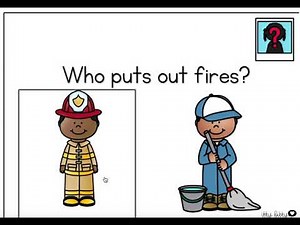 Community Helper Who Questions