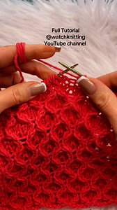 44K views · 484 reactions | Learn how to knit this beautiful...