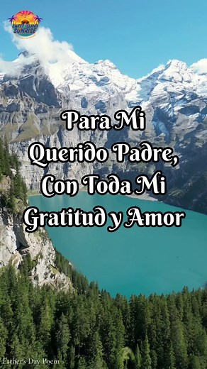 Poema hermoso para el Día del Padre