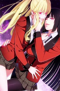 14 reactions | Kakegurui & Kakegurui Twin Square Enix CM | Kakegurui | Facebook