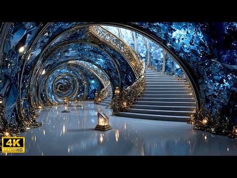 Starry Library & White Garden | A Quiet Journey Between Castles