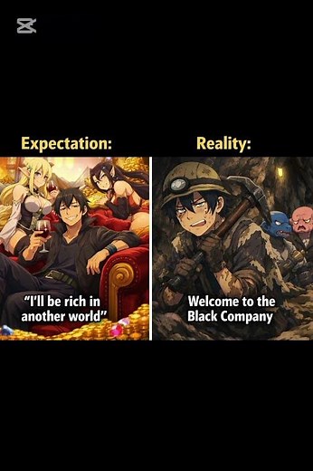 The dungeon of black company meme