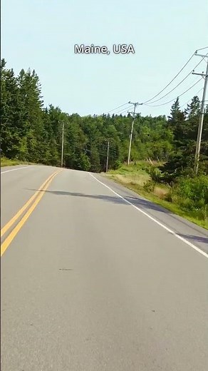 MAINE: A Lush Summer Drive