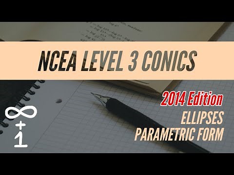 Ellipses | Parametric Form