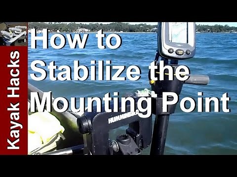 Fishing Kayak Setup: Mounting a Humminbird Portable Fishfinder