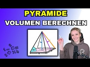 Pyramide - Volumen berechnen einfach erklärt