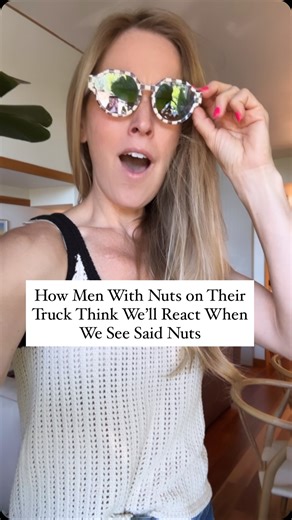 This is 100% my reaction every time I pull up behind big Nuts on a truck 🫶🏻🫶🏻🫶🏻. Inspired by @madsmitch very funny loud truck vid. | The Daily Tay