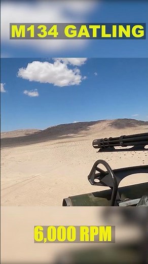 M134 MINIGUN: 6,000 Rounds Per Minute! 💀