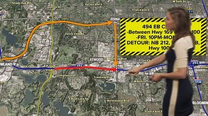 Another weekend and more road closures across the Twin Cities metro. Alicia Lewis has the run down. https://www.kare11.com/traffic | KARE 11