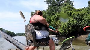 246K views · 565 reactions | An annual competition aims to reduce an invasive species by novel means: a "redneck fishing" tournament, where participants try to snag the fish as they leap out of the river, sometimes leaving people bloody and bruised. | WTTW - Chicago PBS | Facebook