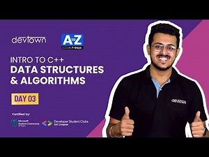 [LIVE] DAY 03 | C++ Data Structures and Algorithms | 7 Days Bootcamp