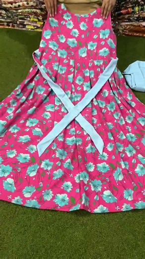 Most Demanding Viral Trendy Outfit Printed Coat Maxi Back in stock with new beautiful color✨👗💃