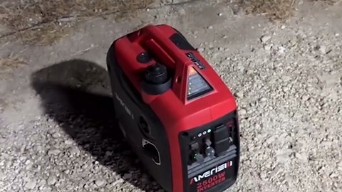 2500 Watt Portable Inverter Generator with CO Sensor and Quiet Technology for Camping, Tailgating (AM5020C)