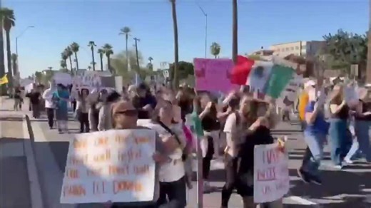 Thousands Protest ICE at Arizona State Capitol