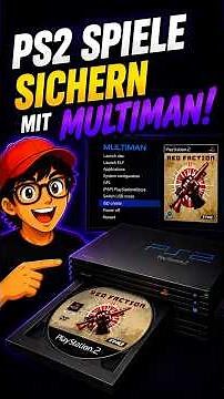 How to create PS2 game ISOs on PS3 using Multiman