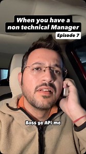 👀East or West..I know Rest🥲 When you have a non technical manager: Episode 7: API issue😂 [coding memes, programming memes, developer memes, funny corporate reels, funny office reels, office comedy, corporate comedy, office memes, corporate meme] #corporate #tech #funny #comedy #memes | Nikunj Sharma