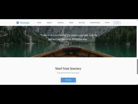 No More Parking Problems! 🚗 Smart Tourism Website with IoT
