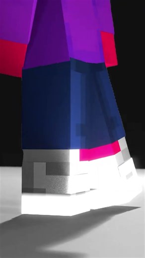 New Minecraft Skin #animation #blender3d