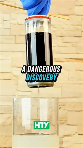 Soda can dissolve in water #experiment #craftboxx #creativediy #art #diyprojects