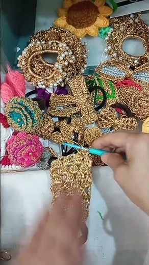 How to crochet baby headband design tutorial for beginners