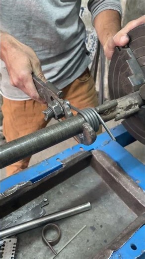 How to Make a Hand Cutter Machine Spring | Easy DIY Spring Making#shorts