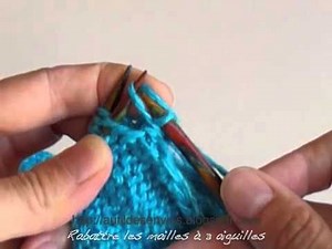 Tutoriel rabattre les mailles avec 3 aiguilles.m4v