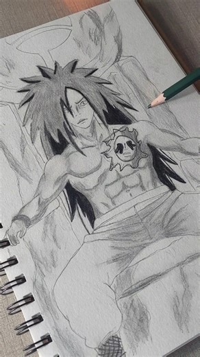 dangerous sketch of mathra uchiha