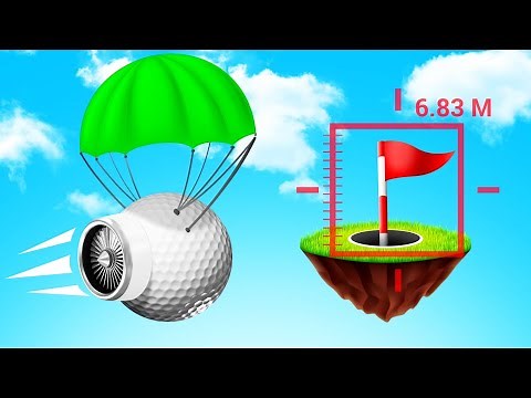 99.9% IMPOSSIBLE SKILLCOURSE With AIMBOT! (Golf It CHEAT)
