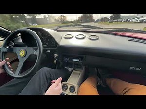 1985 Ferrari 308 GTS - Driving Video