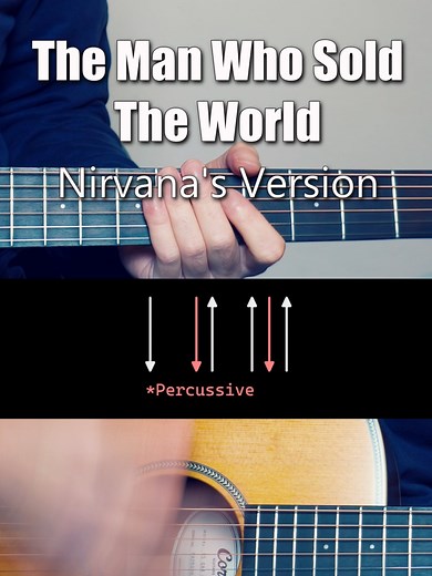 Learn 'The Man Who Sold The World' on Guitar