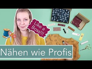 Kleidung professionalisieren: Größenlabels, Namensetiketten und Logo!